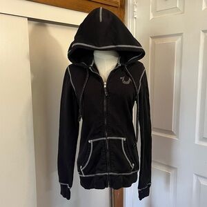 Vintage True Religion Classic Zip Hoodie